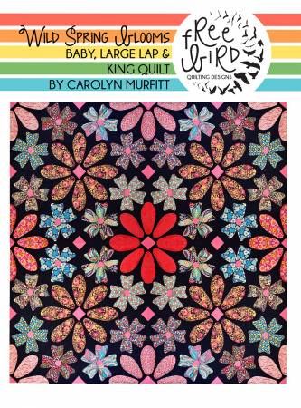 Wild Spring Blooms Quilt Pattern # CAFB023