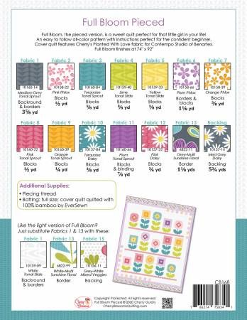 Full Bloom Pieced # CB168