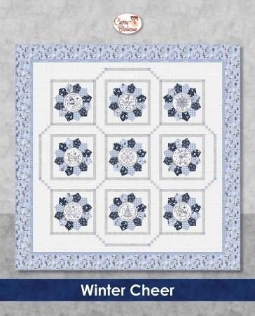 Winter Cheer # CB208, From Cherry Blossoms By Guidry, Cherry In Quilts