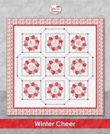 Winter Cheer # CB208, From Cherry Blossoms By Guidry, Cherry In Quilts