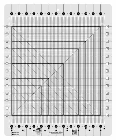 Creative Grids Stripology® Squared Quilt Ruler # CGRGE2