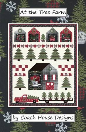 At the Tree Farm # CHD-2146, From Coach House Designs In Quilts