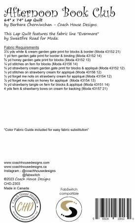 Afternoon Book Club # CHD-2303