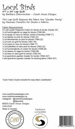 Local Birds # CHD-2316