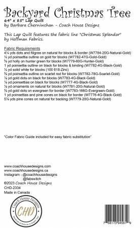 Backyard Christmas Tree # CHD-2334