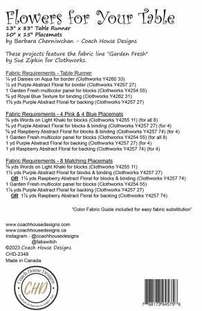 Flowers for Your Table # CHD-2348