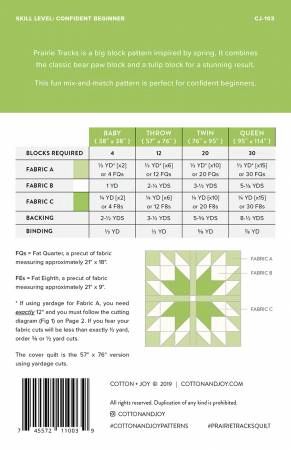Prairie Tracks # CJ103