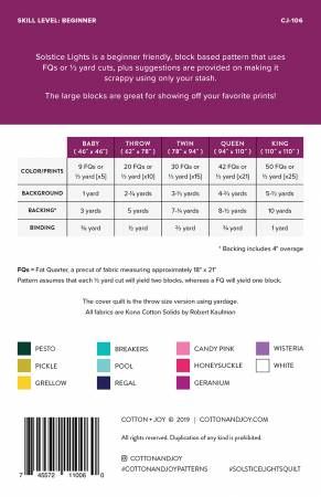 Solstice Lights # CJ106
