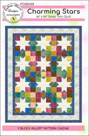 Charming Stars # CMD160P, From Cathey Marie Designs In Quilts