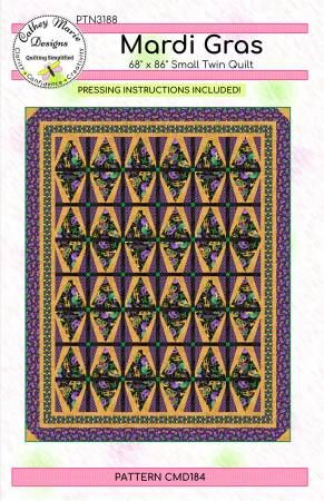 Mardi Gras # CMD184P, From Cathey Marie Designs By Laird, Cathey In Quilts