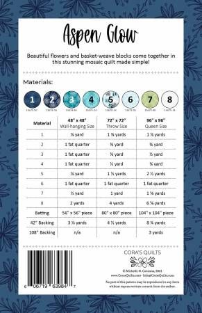 Aspen Glow Quilt Pattern # CQ-2213