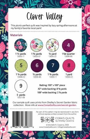 Clover Valley Quilt Pattern # CQ-2302