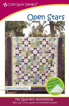 Fat Quarters Anonymous - Open Star # CQD01080