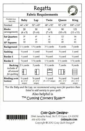 Fat Quarters Anonymous - Regatta # CQD01088