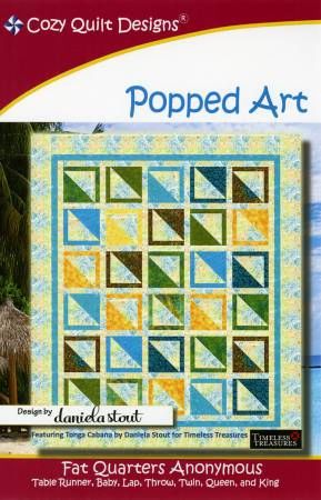 Fat Quarter Anonymous - Popped Art # CQD01119
