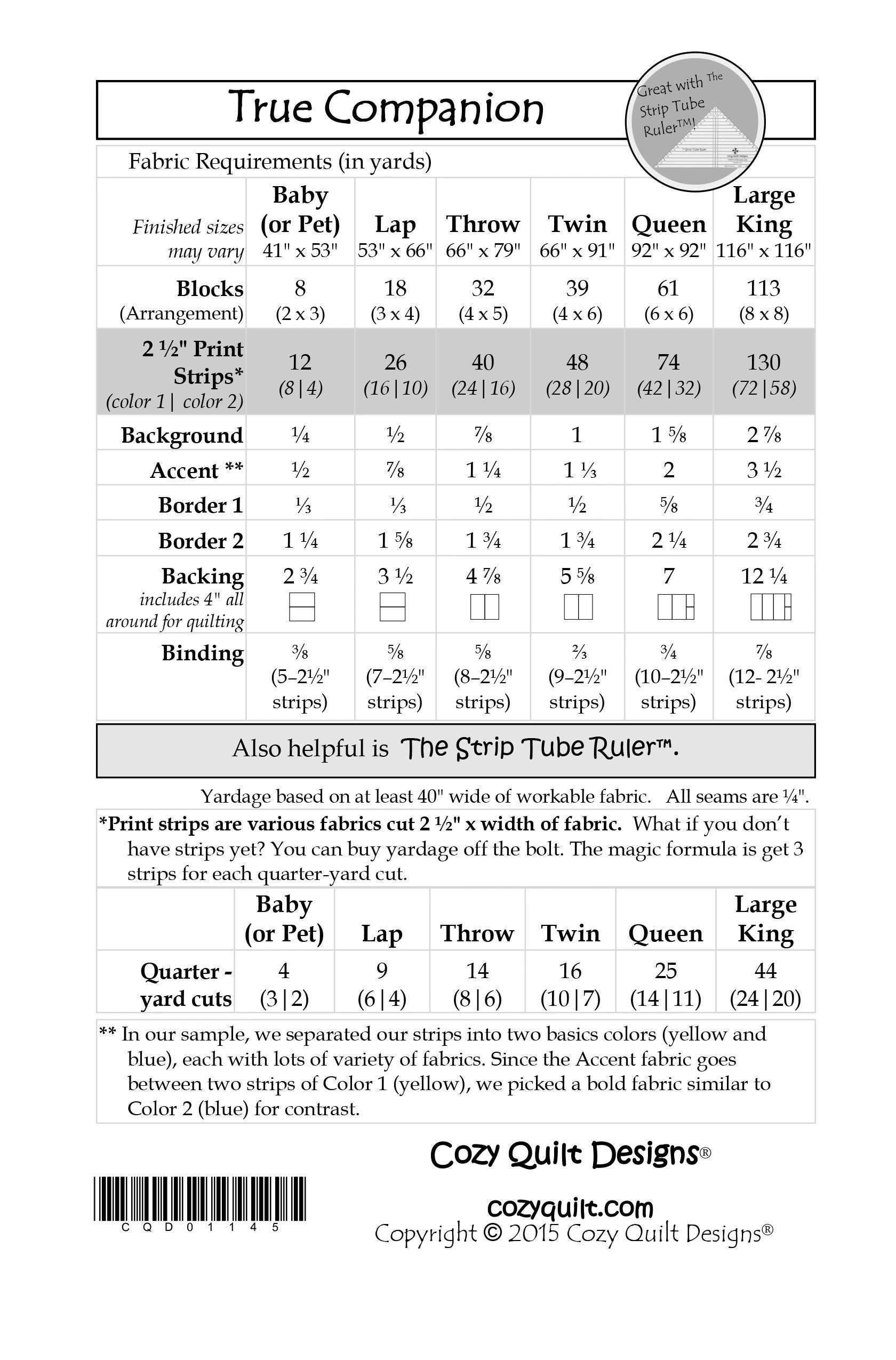 True Companion # CQD01145