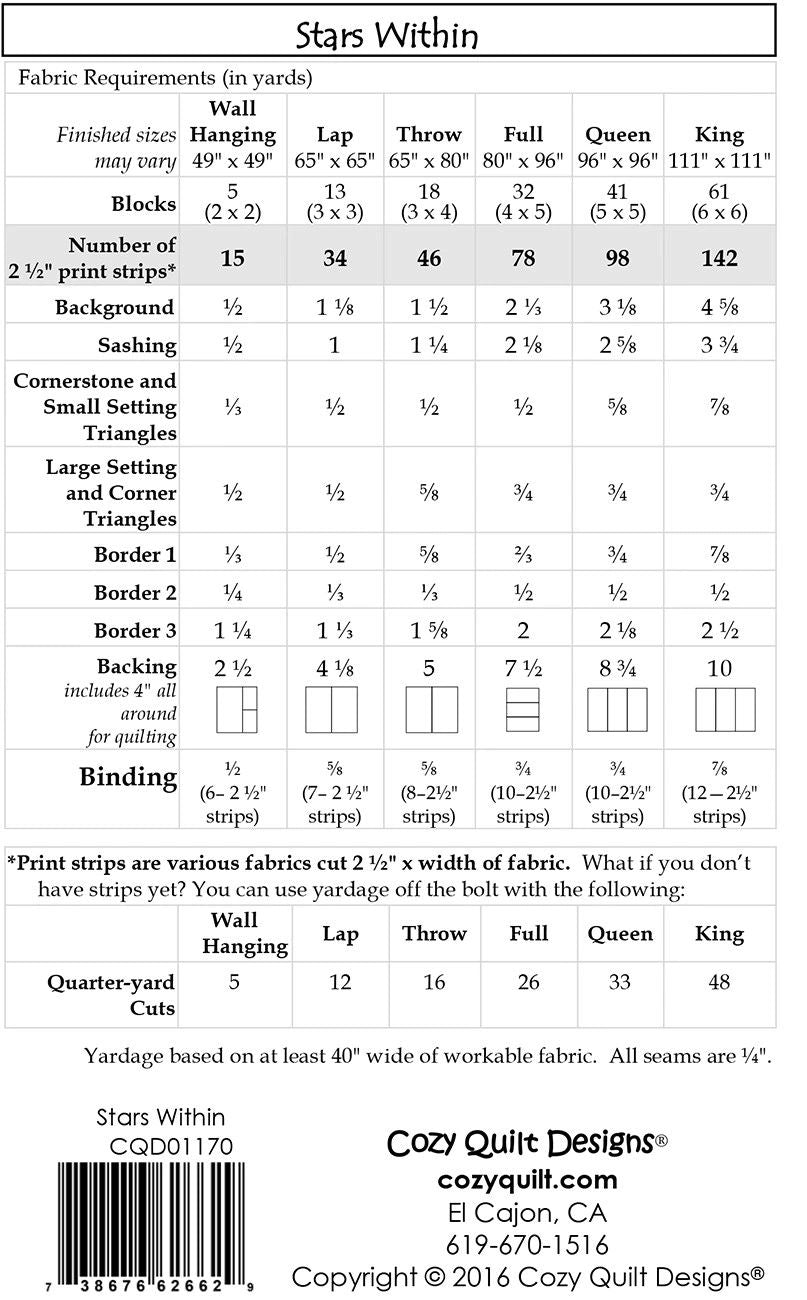 Stars Within # CQD01170