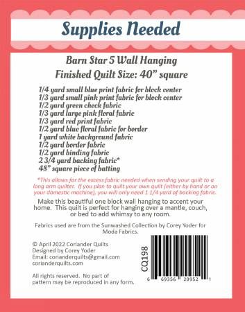 Barn Star 5 # CQP198