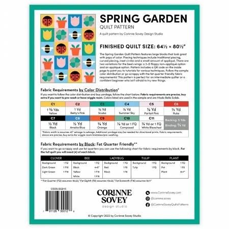 Spring Garden Quilt Pattern # CSDS-SG915