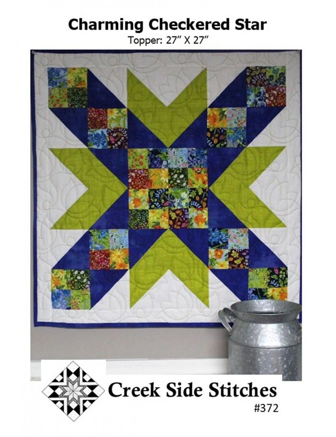 Charming Checkered Square # CSS372