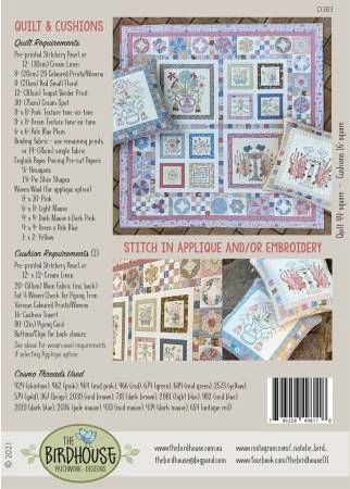 Blume & Grow Quilt & Cushions # D383