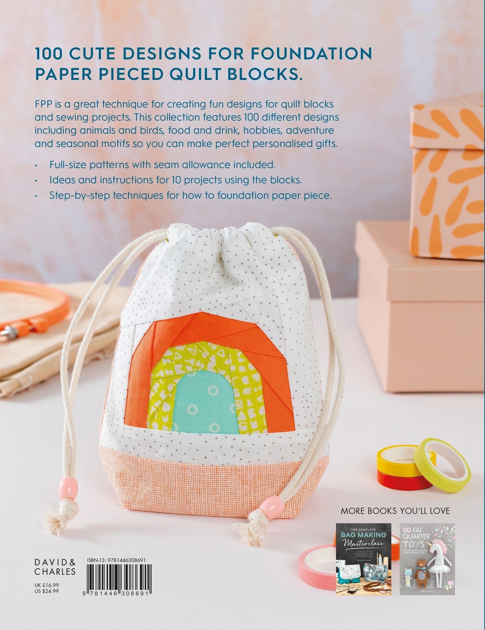 100 Paper Pieced Quilt Blocks # DC08691