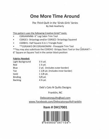 One More Time Around # DH17001