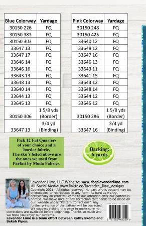 A Dozen Fat Quarters # DLL155