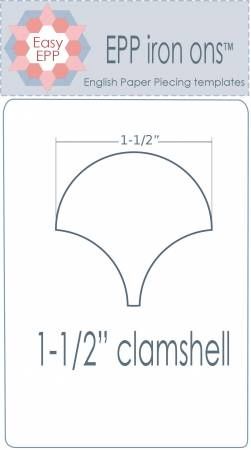 1-1/2in Clamshell EPP Iron-On x 100 # EPP68