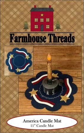 America Candle Mat # FAT191