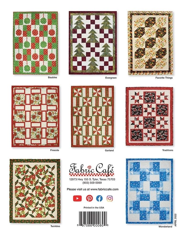 Make It Christmas with 3 Yard Quilts # FC032241