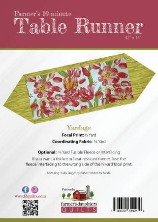 Farmer's 10-minute Table Runner 5pk # FDQ-10MINRUN