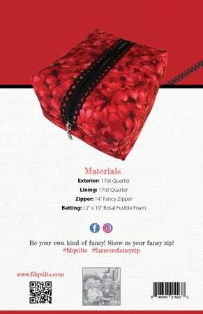 Farmer's Fancy Zipper Bag # FDQ-FANCYZIP