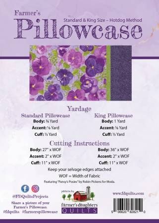 Farmer's Pillowcase 5pk # FDQ-PILLOWCASE