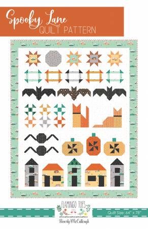 Spooky Lane Quilt # FT-8009A
