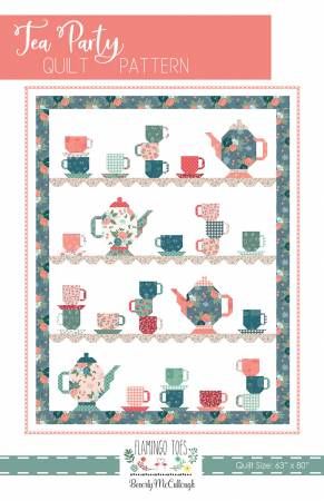 Tea Party Quilt Pattern # FT-8092