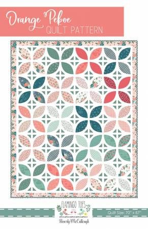 Orange Pekoe Quilt Pattern # FT-8115