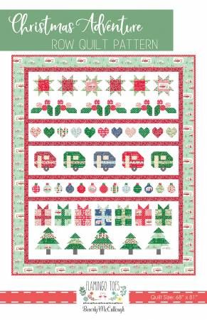Christmas Adventure Row Quilt # FT-8313