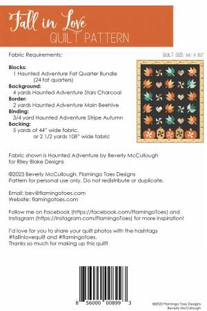 Fall in Love Quilt # FT-8993