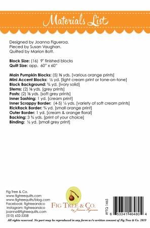 Pumpkins And Cream # FTQ1465