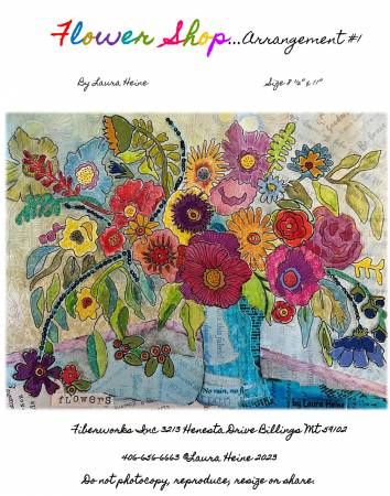 Flower Shop Arrangement #1 Collage # FWLHFS1