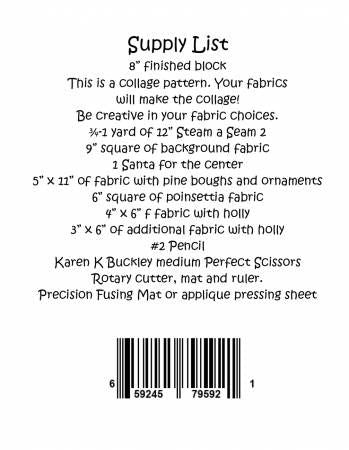 Whatevers! #52 Wreath Collage Pattern by Laura Heine # FWLHWHAT52