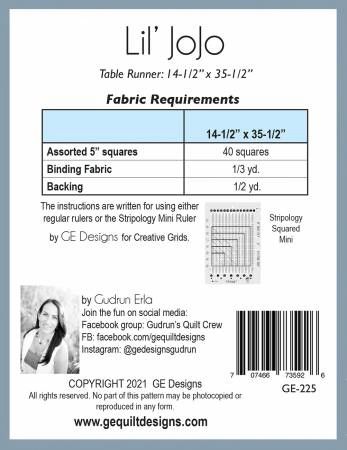Lil JoJo pattern # GE-225