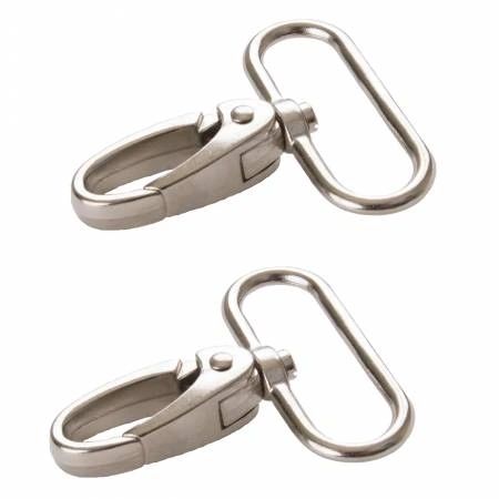 Swivel Hook 1-1/2in Nickel Set of Two # HAR15SWNTWO
