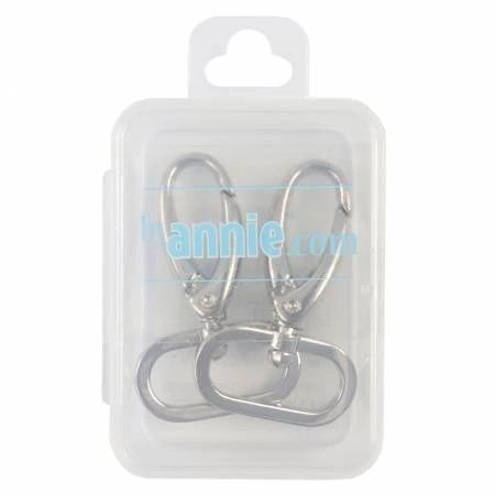 Swivel Hook 1in Nickel Set of Two # HAR1SWNTWO
