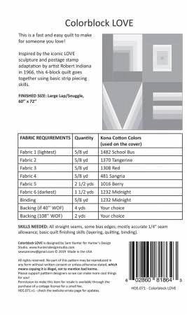 Colorblock Love # HDS071