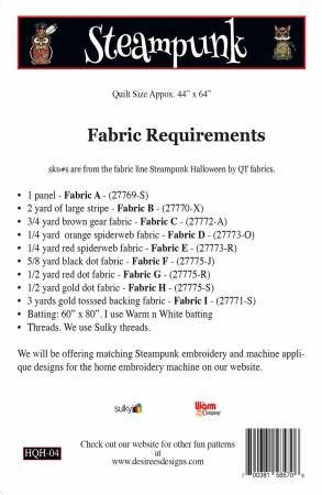 Steampunk Halloween # HQH-04