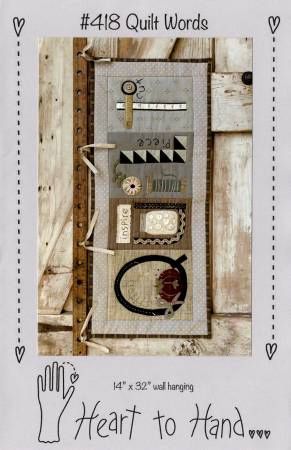 Quilt Words # HTH418