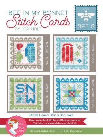 Stitch Card Set S # ISE-4024