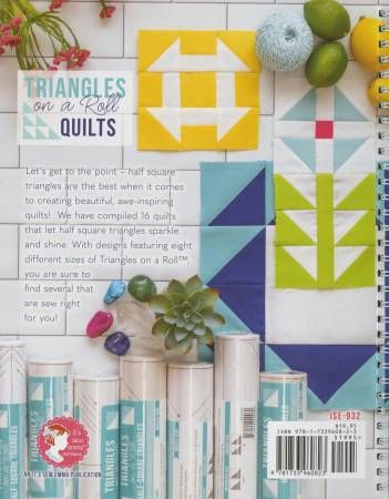 Triangles On A Roll Quilts Book # ISE-932